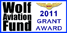 Wolf Aviation Fund 2011 Grant Award logo