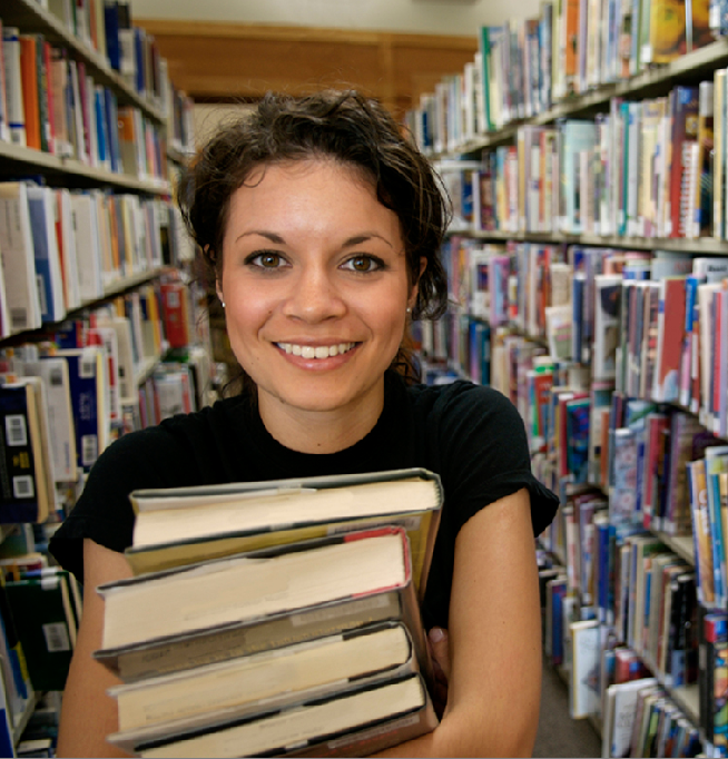 Female student pilot